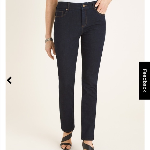 Chico's Denim - $100 Chico’s So slimming Slim Jean indigo 3 16 R